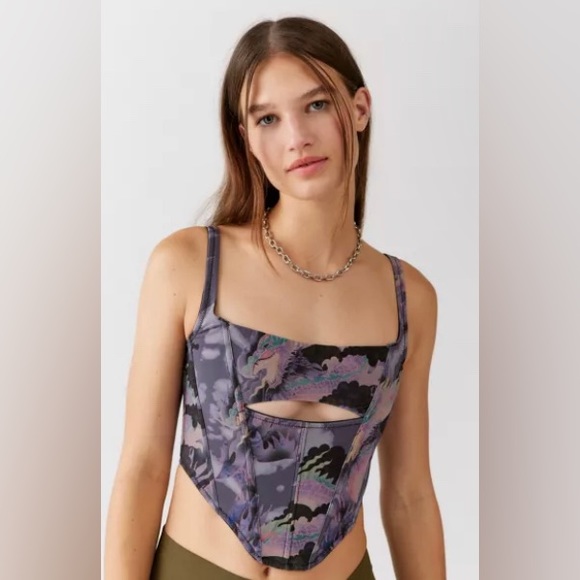 Urban Outfitters Other - NWOT Urban Outfitters Out from Under Spitfire Mesh Cutout Corset Medium
